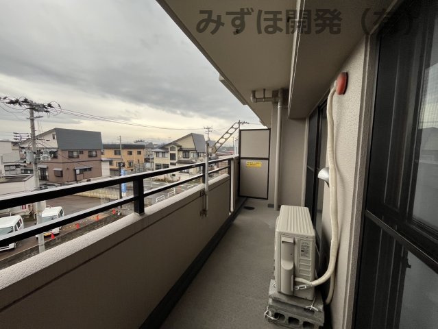 昭和マンション新庄の展望|ベランダの広さも十分です！