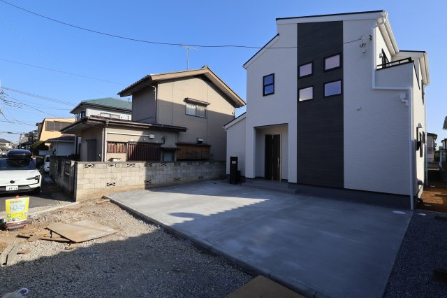 《仲介手数料無料》上尾市大字上1140-5(全1戸)新築一戸建てリーブルガーデンの外観パース