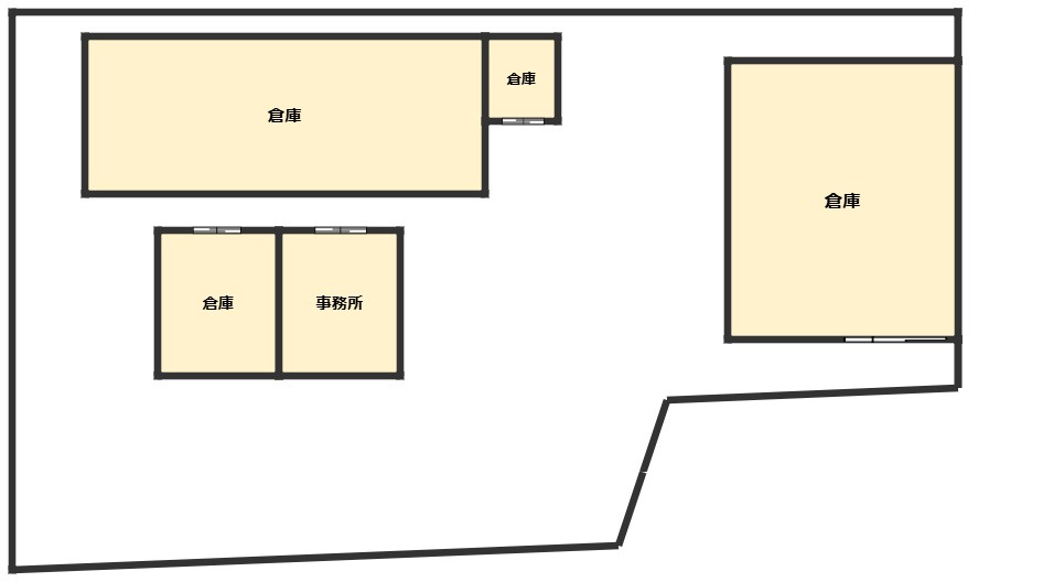 滑川町福田302-1倉庫の間取り