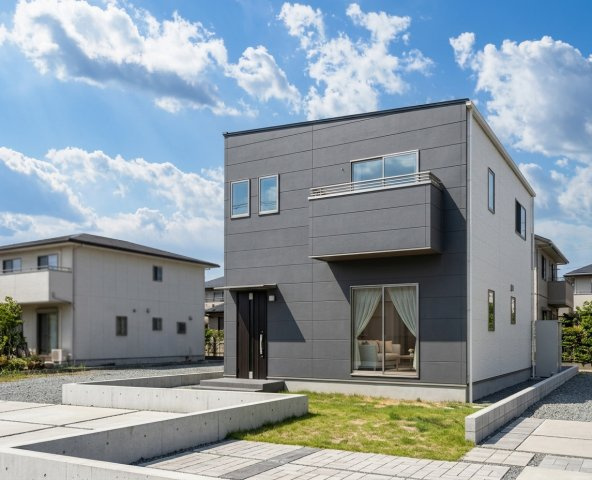 則松三丁目（2期）の外観|※このパースはイメージを表すものであり、実際の施工とは異なる場合があります。あらかじめご了承頂きますようお願い致します。