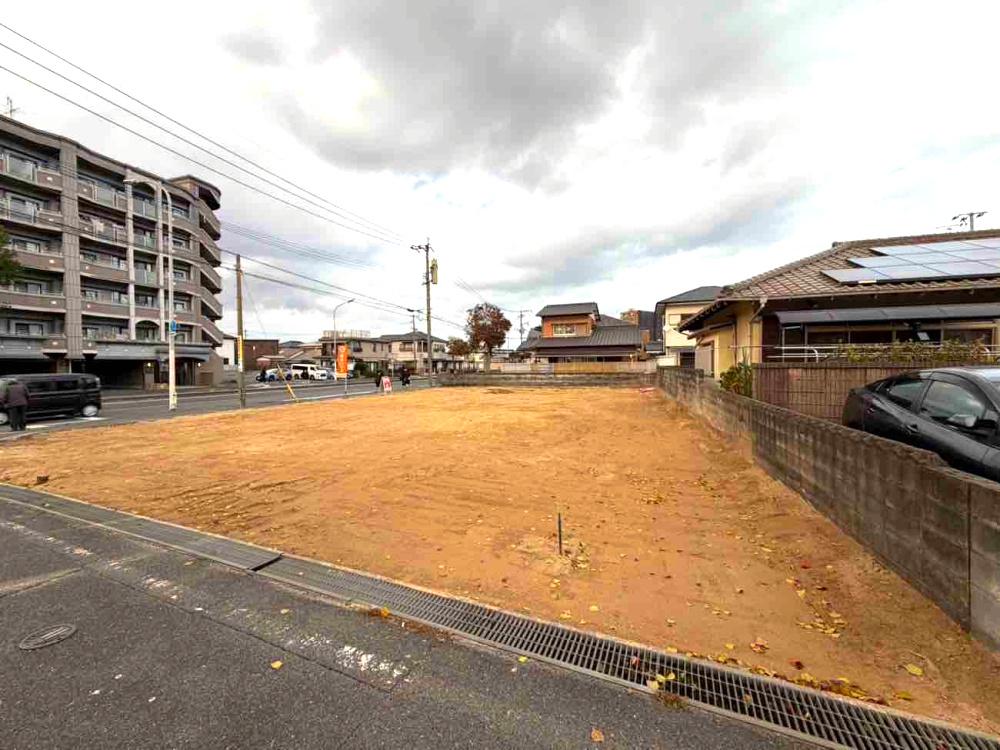 若園一丁目（14期）1区画の前面道路含む現地写真|現地（2025年12月2日）撮影