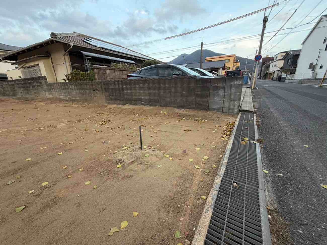 若園一丁目（14期）1区画の前面道路含む現地写真|現地（2025年12月2日）撮影
