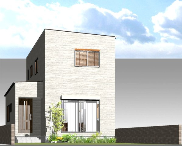 真鶴二丁目の完成予想図|※このパースはイメージを表すものであり、実際の施工とは異なる場合があります。あらかじめご了承頂きますようお願い致します。