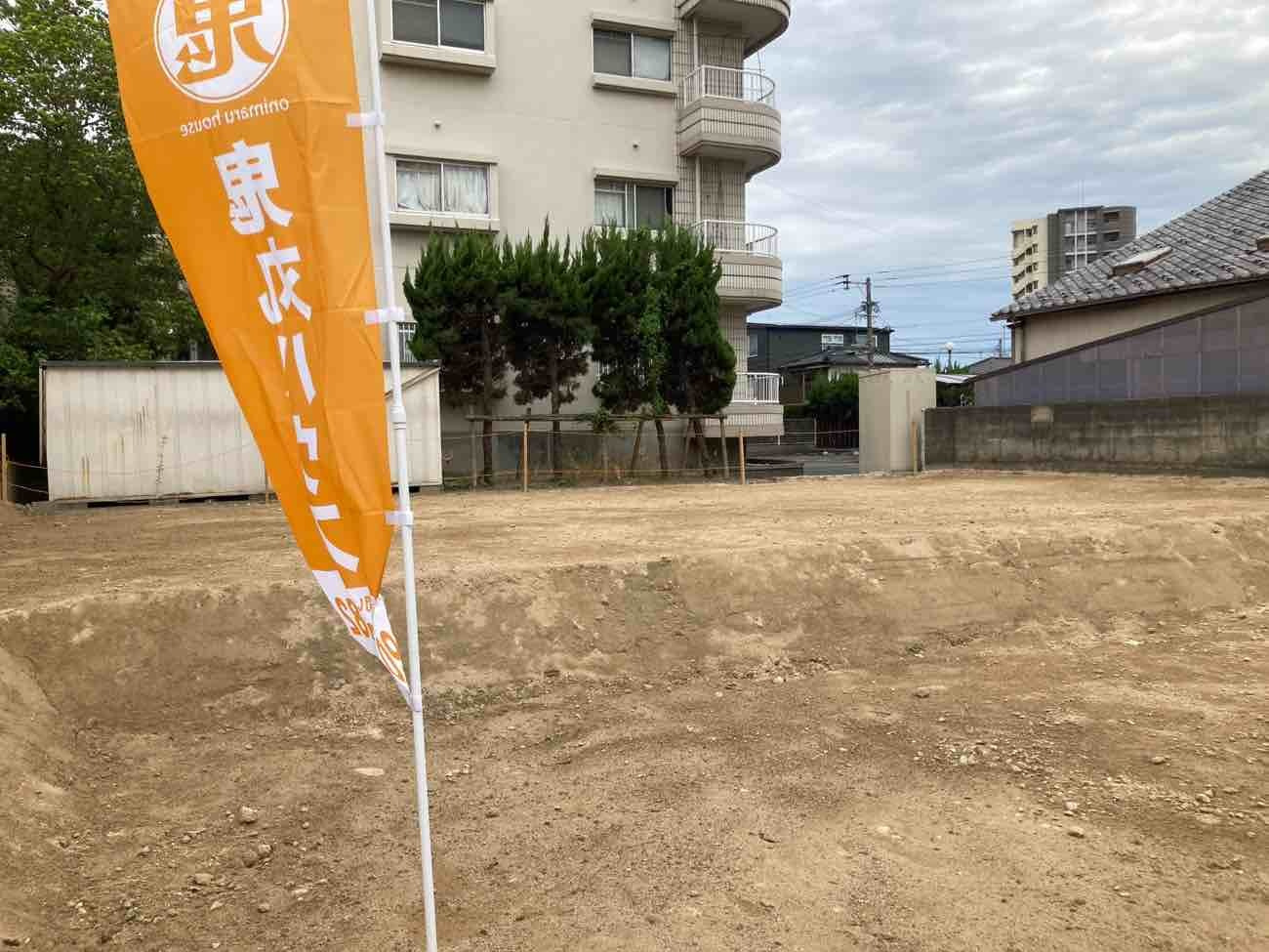 高峰町の外観|現地（2025年10月16日）撮影
すぐに建築可能！整地済みのきれいな土地です
