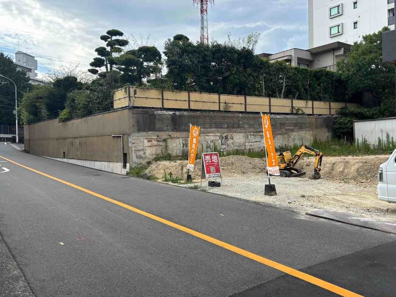 高峰町の外観|現地（2026年7月29日）撮影