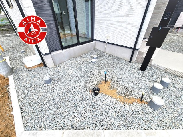 福岡市東区三苫1丁目第2-4棟(1号棟)の庭|お庭で自由な時間を過ごせます。