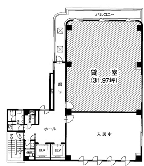 【間取り】 | 現代心斎橋ビル | 現代心斎橋ビル　間取り