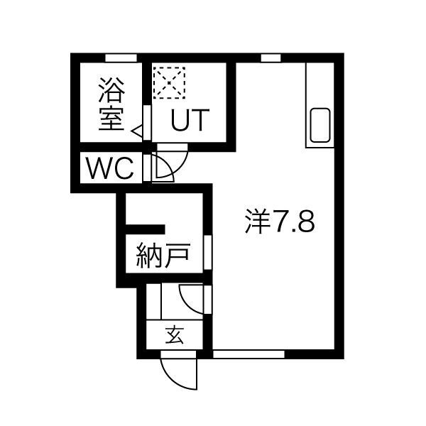 ＵＮＩＲ長田町（ウニール）の間取り