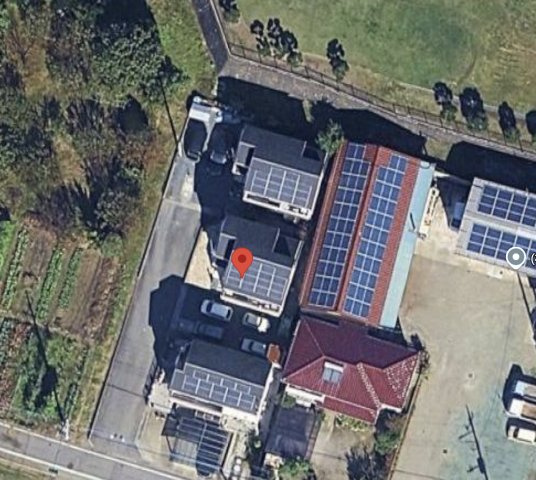 高崎市若田町145-11の前面道路含む現地写真