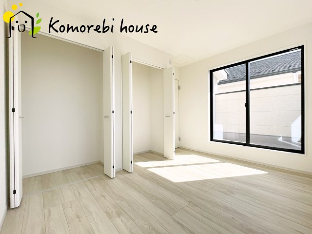 桶川市泉　6期　新築一戸建て　KEIAI GRACE　02の寝室|寝室です