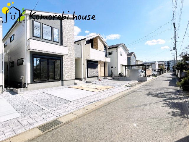 桶川市泉　6期　新築一戸建て　KEIAI GRACE　02の前面道路含む現地写真|前面道路含む現地写真です