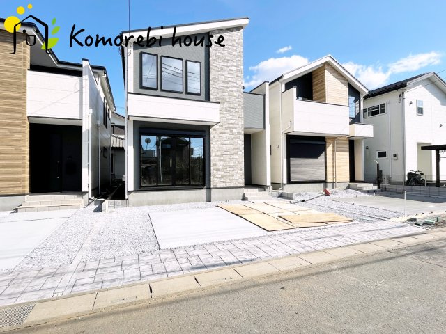 桶川市泉　6期　新築一戸建て　KEIAI GRACE　02の駐車場|カースペースがあります