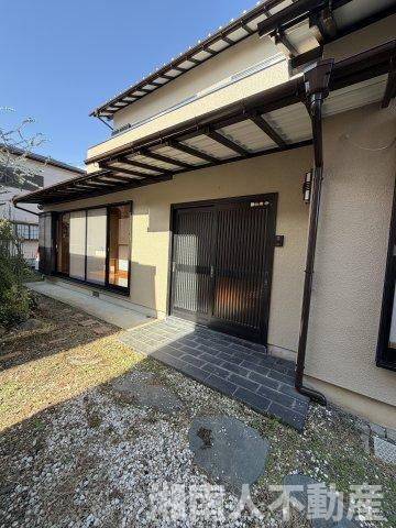 小田原市別堀　中古戸建の玄関|毎日通る玄関はこちらです