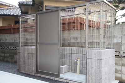 【その他共用部分】 | クレオ箱崎宮前伍番館 | ゴミ置き場があるので安心です。