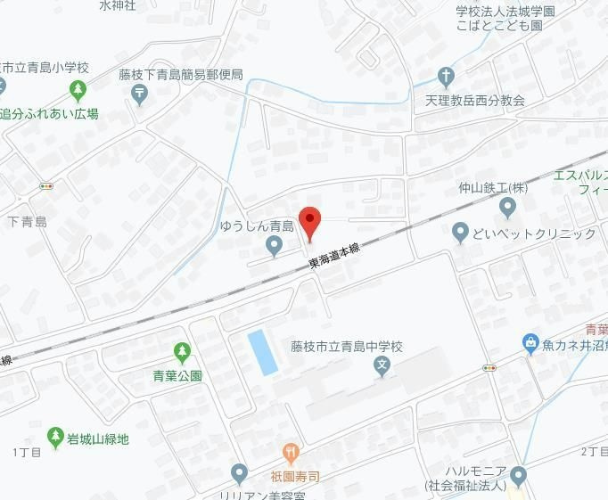 リリーベルの地図