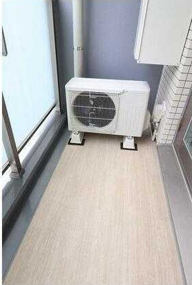 プリームス青柳のバルコニー