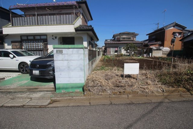 小山市乙女の外観|西側との境界部分（2026年3月撮影）