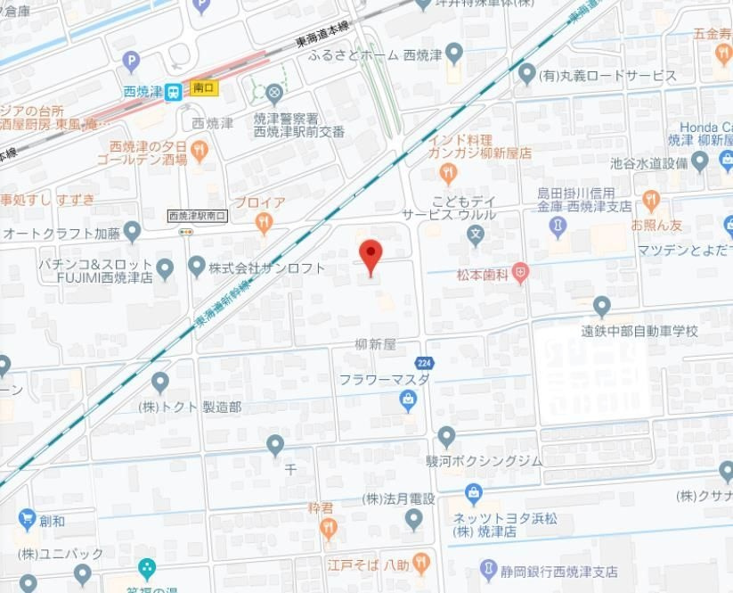グランドパレスの地図
