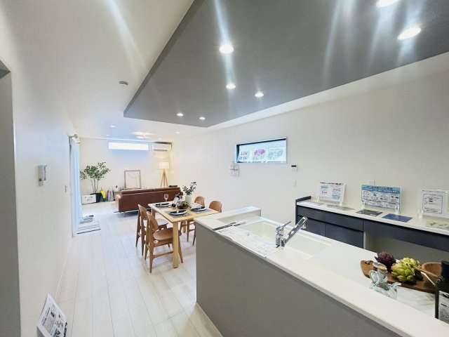 新築　高崎市塚田町　Livele Garden.S　１号棟の居間・リビング|高崎市塚田町　Livele Garden.S　１号棟