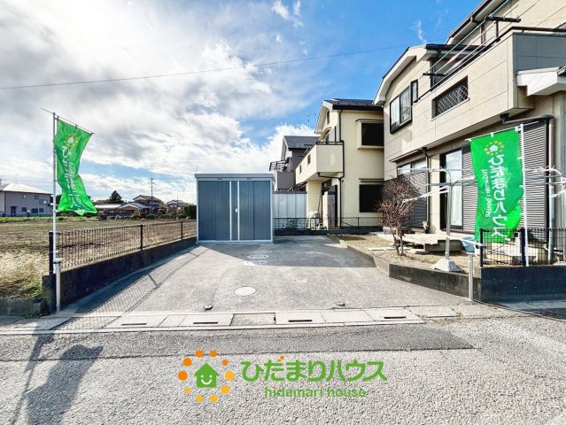 久喜市鷲宮　中古一戸建ての駐車場