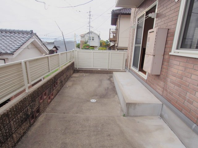 ウイングMISAWA VIのバルコニー