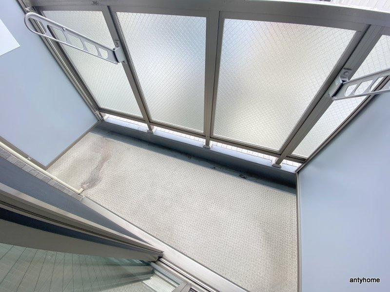 シャトー・デ・シリウスのバルコニー