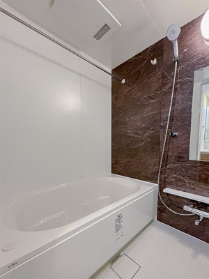 【浴室】 | フロンティアレジデンス錦糸公園 | きれいなお風呂です