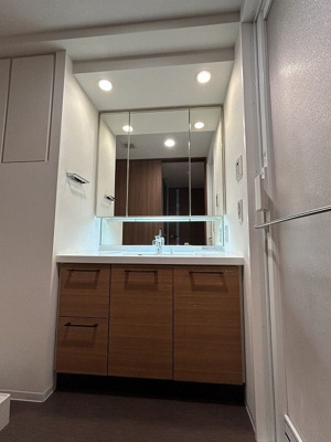 【独立洗面台】 | ルネ神田和泉町 | 使いやすい独立洗面台です