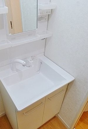 蓮田市東2丁目アパートの洗面所|同施工別物件