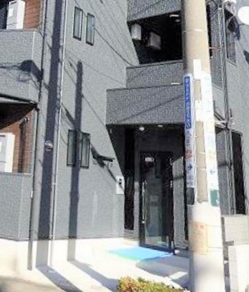 蓮田市東2丁目アパートのエントランス|同施工別物件