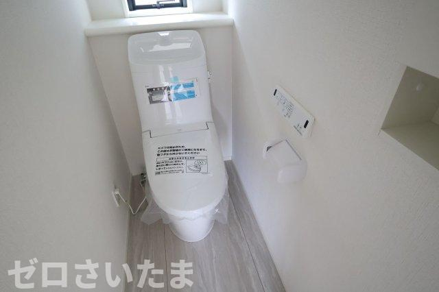 《仲介手数料無料》北区今羽町422-1新築一戸建てグラファーレのトイレ