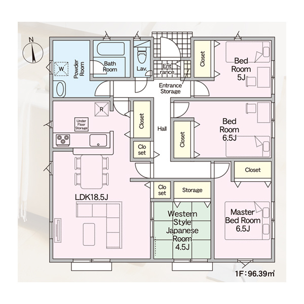 久留米市高良内町第10の外観|建築中