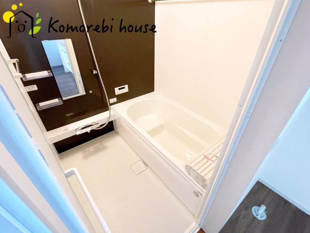 桶川市泉　6期　新築一戸建て　KEIAI GRACE　03の浴室|コンパクトで使いやすいお風呂です