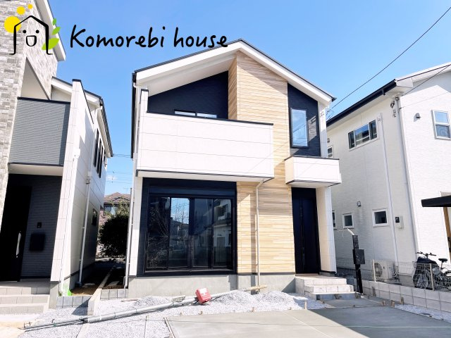 桶川市泉　6期　新築一戸建て　KEIAI GRACE　03の外観|外観もきれいです