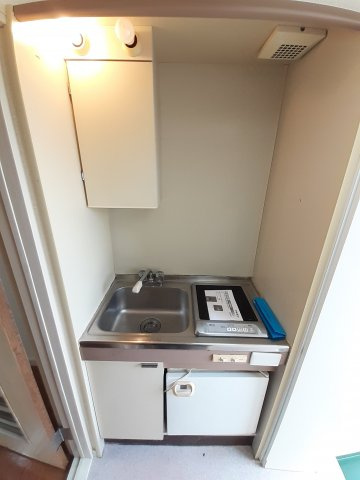 シティパレス清水町Ⅲのキッチン|きれいなキッチンです