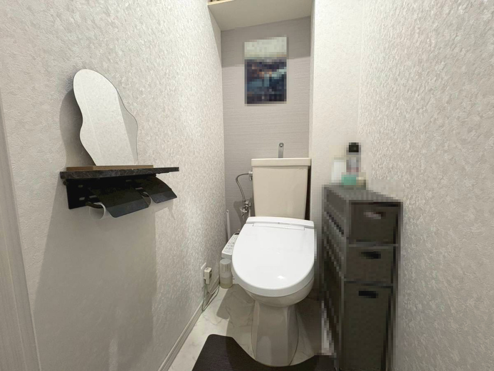 【価格改定】長岡京グリーンマンションのトイレ|温水便座付きトイレ