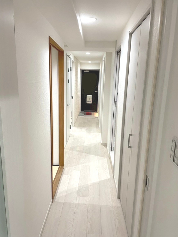 【価格改定】長岡京グリーンマンションの内装|それぞれのお部屋がしっかりと区切られており、生活空間を分けて使えます。