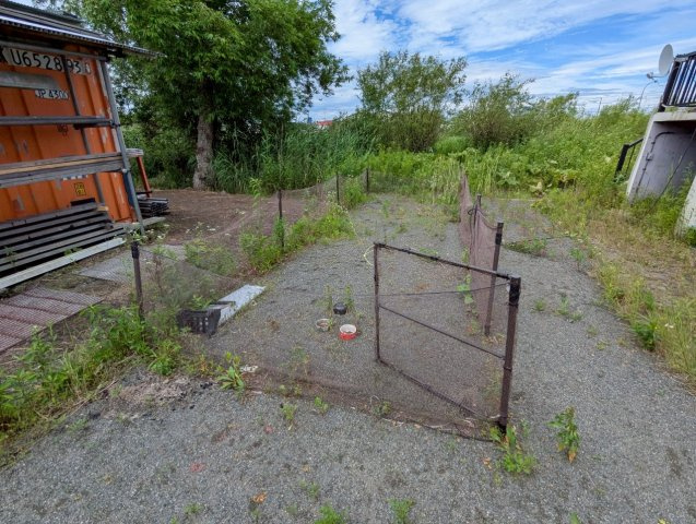 釧路町中央4丁目　中古住宅の庭