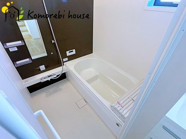 上尾市原市　17期　新築一戸建て　ケイアイグレース　01の浴室|26.1.8撮影済み
