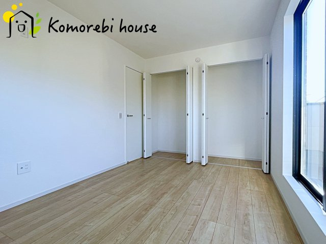 上尾市原市　17期　新築一戸建て　ケイアイグレース　01の寝室|26.1.8撮影済み