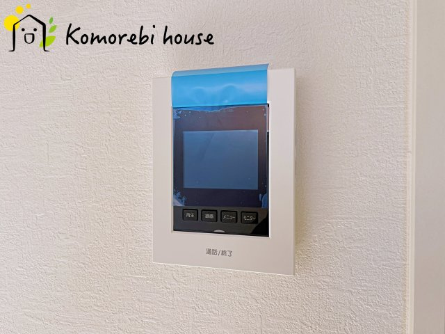 上尾市原市　17期　新築一戸建て　ケイアイグレース　01の防犯設備|26.1.8撮影済み