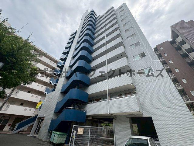 宮之阪ハイツ弐番館の外観|外観は落ち着いています