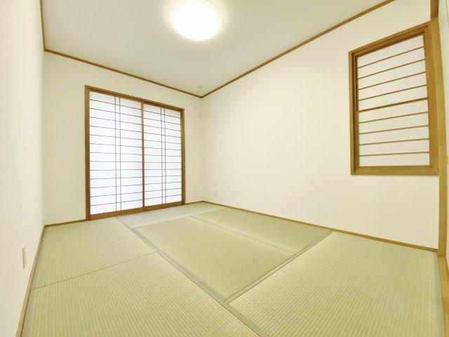 練馬区西大泉1丁目の和室|1階に設けた和室は来客時やお子様のお昼寝に便利な一間です