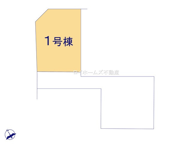 【区画図】 | 名古屋市天白区植田西２丁目1001『仲介料無料』新築戸建て | 1号棟