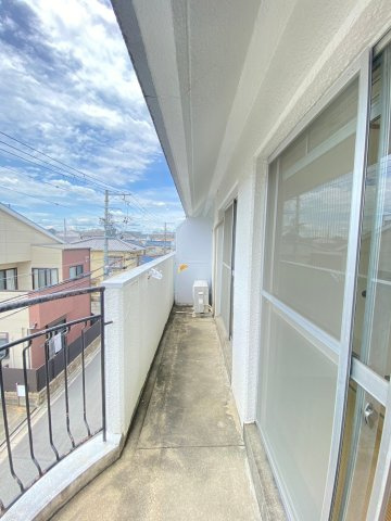 MiPiace吹田Ⅰのバルコニー