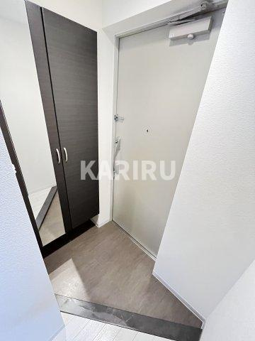 リ・フォルーチェ大阪城の玄関|収納もある玄関です