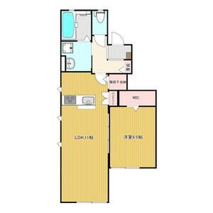 メゾンド・メルヴェーユ須磨の間取り