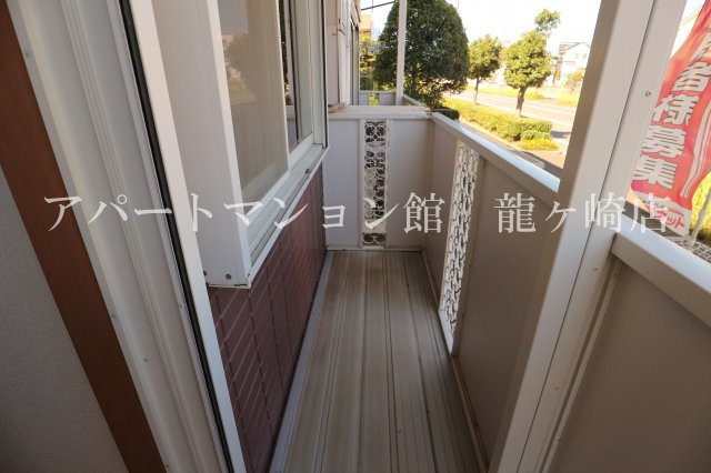 サンライズメグミBのバルコニー