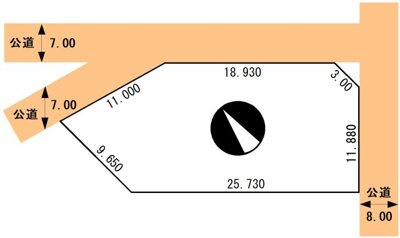 【区画図】 | 武佐1丁目40-506売地