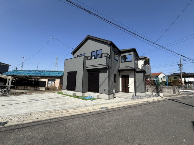 小牧市大字岩崎　新築戸建の外観|ゆとりのある広さの敷地です☆